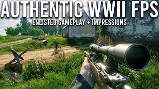 Enlisted  A NEW authentic World War 2 game that could rival Battlefield [upl. by Romeyn]