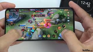 Samsung Galaxy S23 Mobile Legends Gaming test New Update [upl. by Nothgierc]