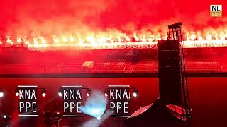 Cottbus  Alexander Knappe Liebe kennt keine Liga Festival Pyro Licht amp Feuerwerk bei der Zugabe [upl. by Yardna]