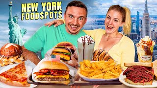 New York Top 10 Fast Food Tour [upl. by Froehlich]