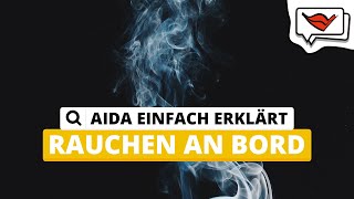 Rauchen an Bord  AIDA einfach erklärt 💡 [upl. by Lloyd]