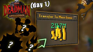 OSRS BILLIONS MAIN GAME from DMM Armageddon  7 EASY Methods [upl. by Fosque885]