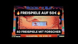 40 Freispiele auf 50 Euro bei Book of Ra mit Forscher💥 Novoline Casino Spielothek Spielhalle Automat [upl. by Lyndsay353]