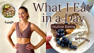 What I Eat in A Day  Highprotein and Healthy Recipes  Intuitive Eating  Sanne Vloet [upl. by Neerehs]