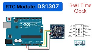 DS1307 RTC Module with ArduinoReal Time Clock [upl. by Attah]