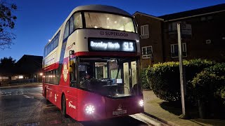 FRV  SUPERLOOP SL3 THAMESMEAD  BROMLEY NORTH LTZ1135 LT135 [upl. by Balduin]