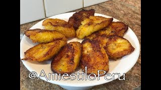 MADUROS platano frito Que cocinare hoy [upl. by Doralynn235]