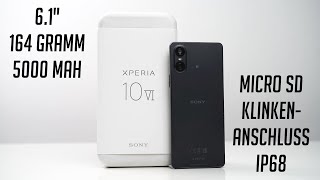 Dieses Smartphone ist anders Sony Xperia 10 VI Unboxing amp Erster Eindruck Deutsch  SwagTab [upl. by Dunc641]