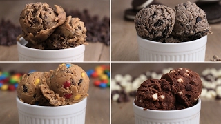 Edible Cookie Dough 4 Ways [upl. by Thane]