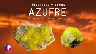 Azufre Propiedades  Caracteristicas y sus aplicaciones  Foro de minerales [upl. by Rurik]