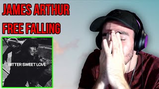 JAMES ARTHUR  FREE FALLING  DAMN THIS IS DEEP REACTION [upl. by Hctub]