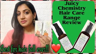 I TRIED the much HYPED JUICY CHEMISTRY Hair Care Products for 30 DAYS My Honest Opinion [upl. by Jerrilyn]