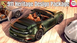 2023 Porsche 911 Heritage Design Package With Sport Classic Elements [upl. by Ateinotna163]