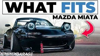 Mazda Miata MX5  What Wheels Fit [upl. by Arihppas]