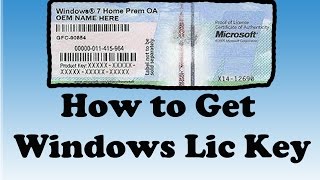 How to get your Microsoft Windows amp Office product key License [upl. by Dennett]