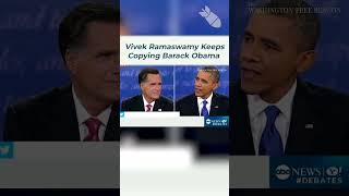 Vivek Ramaswamy Keeps Copying Barack Obama [upl. by Rovaert]