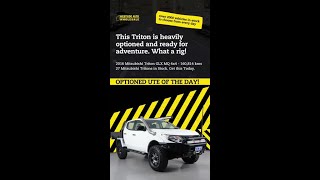 𝟏 𝐨𝐟 𝟐𝟕 𝐌𝐢𝐭𝐬𝐮𝐛𝐢𝐬𝐡𝐢 𝐓𝐫𝐢𝐭𝐨𝐧𝐬 in Stock  2016 Mitsubishi Triton GLX MQ 4x4 UTE presented in White 🤍 [upl. by Yeliac939]