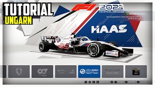 F1 2021 UNGARN SETUP amp STRECKENGUIDE DE  Formel 1 2021 Tipps und Tricks Hungaroring Tutorial [upl. by Branen913]