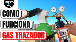 COMO UTILIZAR EL DETECTOR GAS TRAZADOR para fugas ocultas [upl. by Noteloc]