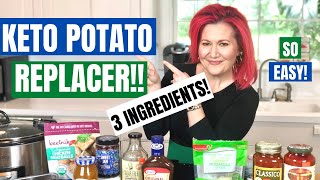 EASY KETO AIR FRYER POTATOES RADISH FRIES  3 INGREDIENTS [upl. by Elleiad]