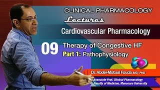 Cardiovascular Pharmacology Ar 09  Congestive heart failure  Pathophysiology [upl. by Notlrac626]