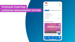 Employee SuperApp Features LMS [upl. by Esinaj]