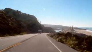 Highway 1 Pacifica to Santa Cruz Ca Fryed Brothers Band Music [upl. by Eulaliah]