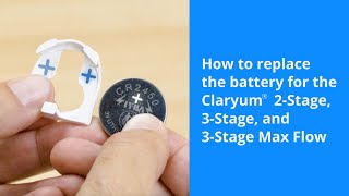 How to Replace the Battery for the Claryum® 2Stage 3Stage and 3Stage Max Flow [upl. by Oryaj]