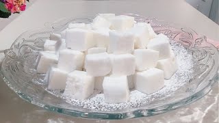 Marshmallows Recipe Easy Homemade [upl. by Ennasil]