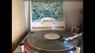 Metallica  Teutonicus Furor vinyl album live bootleg London England 1984 [upl. by Sucramd]