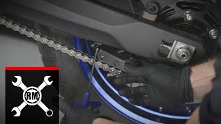 How To Install a Primary Drive Chain Guide on the Yamaha Ténéré 700 [upl. by Tucky103]