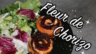 Recette n°12   Fleur de Chorizo ♡ [upl. by Wickner968]