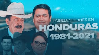 Las Elecciones para Presidente de la República de Honduras 19812021 [upl. by Gnoix]