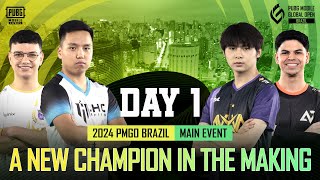 NP 2024 PMGO Brazil Main Event  Day 1  PUBG MOBILE Global Open Brazil [upl. by Birdella]