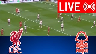 🔴LIVE Liverpool vs Nottingham Forest  Premier League 2425  PES 21 Video Simulation Gameplay [upl. by Atekahs]