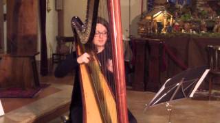 Italian wedding harpist  Corale dalla cantata 147 di Bach Bach Coral cantata 147 [upl. by Yrrek694]