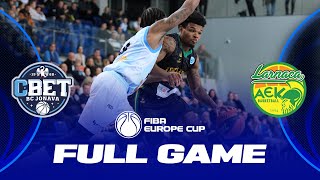 Jonava CBet v Petrolina AEK  Full Basketball Game  FIBA Europe Cup 202324 [upl. by Barthel]