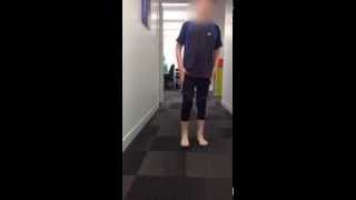 Pigeon Toe Gait Correction with Spiral Thigh Brace  061  Part 2 of 2 [upl. by Notlaw]