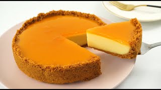 Leche Flan on top of soft sponge cake  Easy and delicious Custard Cake recipe shorts [upl. by Ymmat]