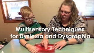 Multisensory Techniques for Dyslexia amp Dysgraphia  Collab with Chaos and Grace  OrtonGillingham [upl. by Eiffe878]