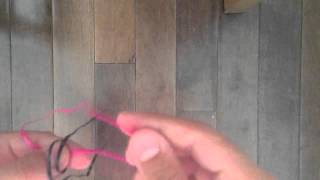 How to start lanyard out of plastic lace [upl. by Caprice]