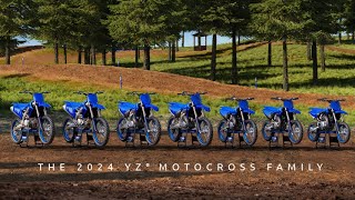 2024 Yamaha YZ Motocross Lineup [upl. by Zetana456]