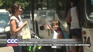 04 Arnedo propone quitar las concesiones del transporte público [upl. by Mahtal]