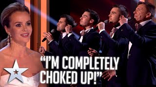 INCREDIBLY MOVING father amp sons performance  Live Shows  BGT Series 9 [upl. by Annaj]