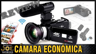 CAMARA DVC 4K WiFi Ultra HD 1080P 30MP  Unboxing amp Review  JOE Works [upl. by Aia]