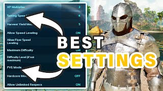 Best ASA Single Player Settings to Enjoy and Beat the Game ► Ark Survival Ascended [upl. by Yesima]