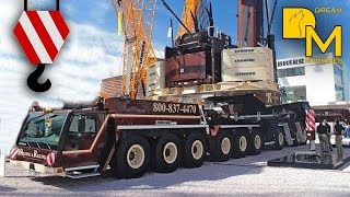 Big mobile crane LIEBHERR LTM 175091 Digging amp Rigging first walkaround  CONEXPO SHOW Las Vegas [upl. by Ennairak328]