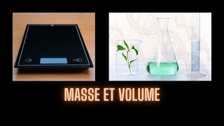 masse et volume 5ème [upl. by Jeraldine136]