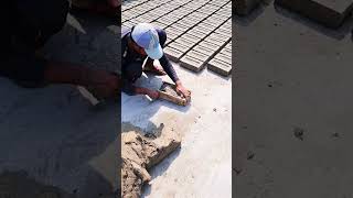 MANUALLY MANUFACTURE BRICKS shortvideo buildingworks construction TT satisfying beef [upl. by Sedecrem653]