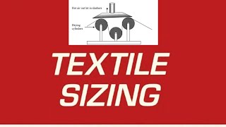 Sizing Process Textile Sizing method Basic knowledge of Sizing [upl. by Tteltrab]